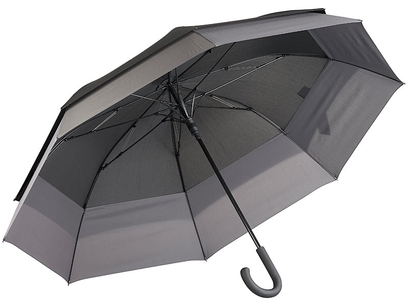 ; Transparente Regenschirme, Taschen-Regenschirme mit Teflon®-Beschichtung 