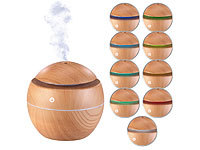 Carlo Milano Ultraschall-Aroma-Diffuser & Luftbefeuchter, LED, Holz-Optik, 130 ml; Wandregale mit Schubladen Wandregale mit Schubladen 