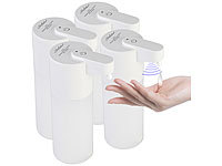 Carlo Milano 4 distributeurs de savon sans fil 500 ml avec capteur infrarouge
