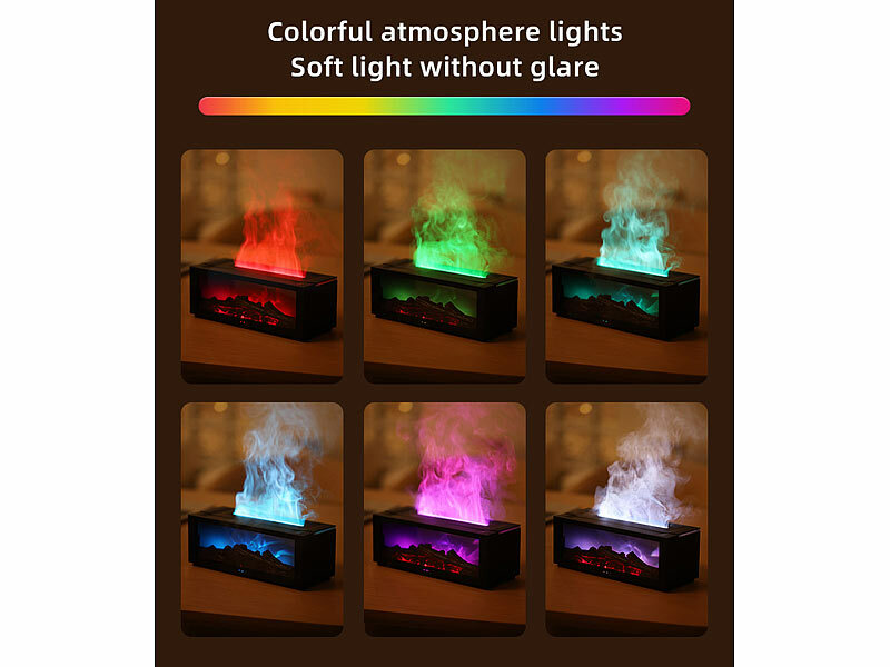 ; Ultraschall-Aroma-Diffusoren mit LEDs und Timern Ultraschall-Aroma-Diffusoren mit LEDs und Timern 